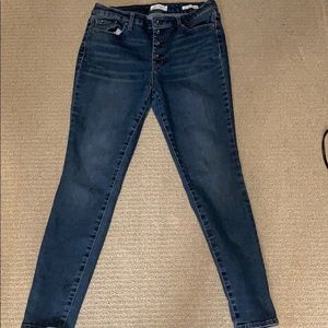 Jessica Simpson Curvy High Rise Skinny Jeans